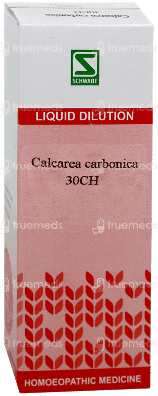 Dr Willmar Schwabe Calcarea Carbonica 30ch Dilution 30ml